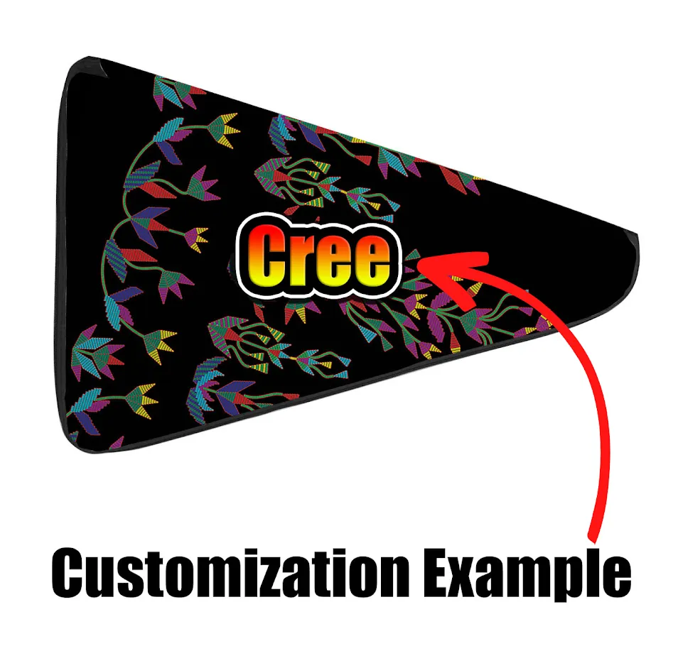27 Inch Fan Case - Buffalo Jump Neon Green