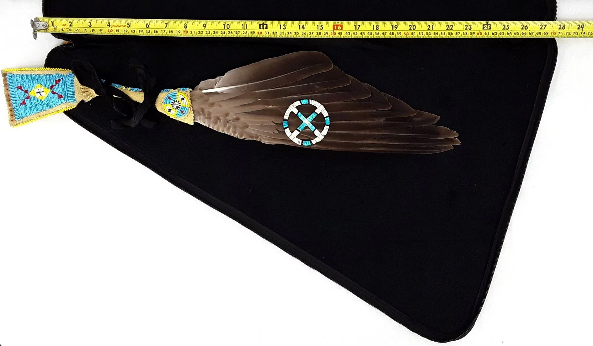 27 Inch Fan Case - Buffalo Jump Neon Green