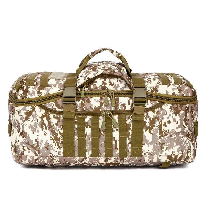 60L Molle Multifunctional Man Duffle Backpack