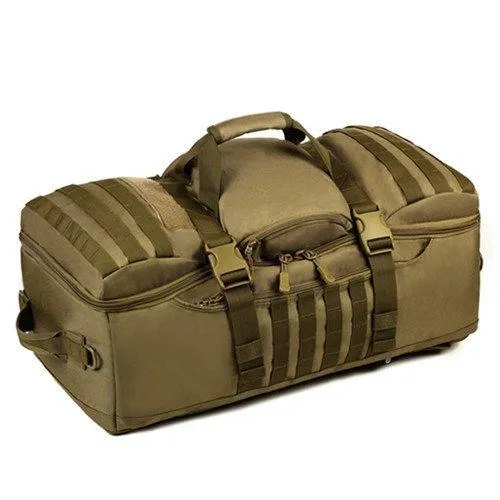 60L Molle Multifunctional Man Duffle Backpack