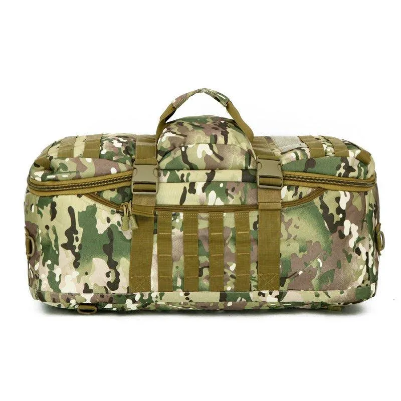 60L Molle Multifunctional Man Duffle Backpack