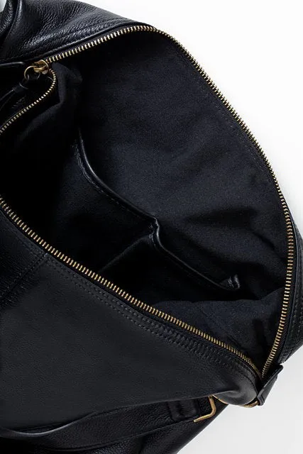 Antler Harley Leather Bag - Black