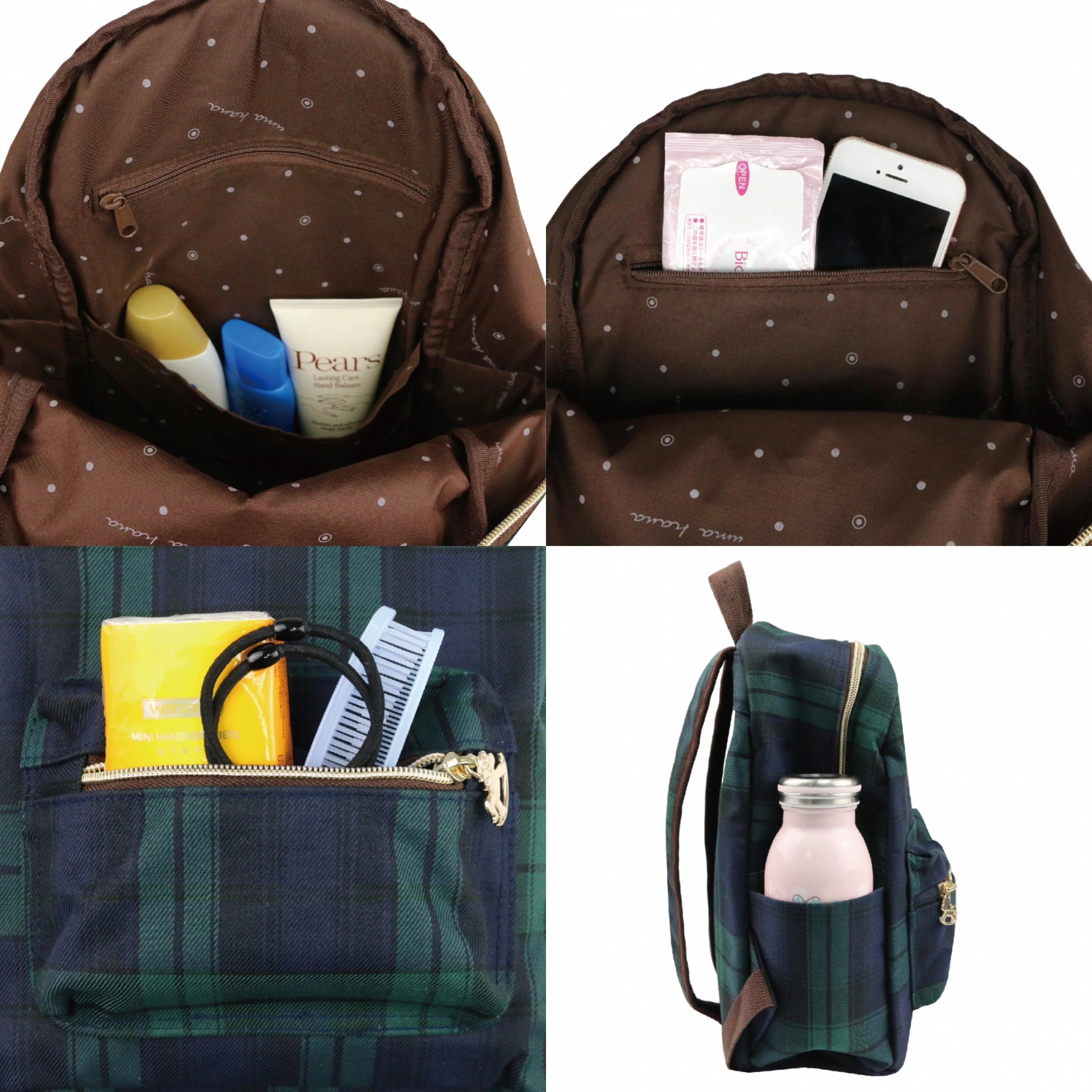 Black Corgi Puppy Small Backpack