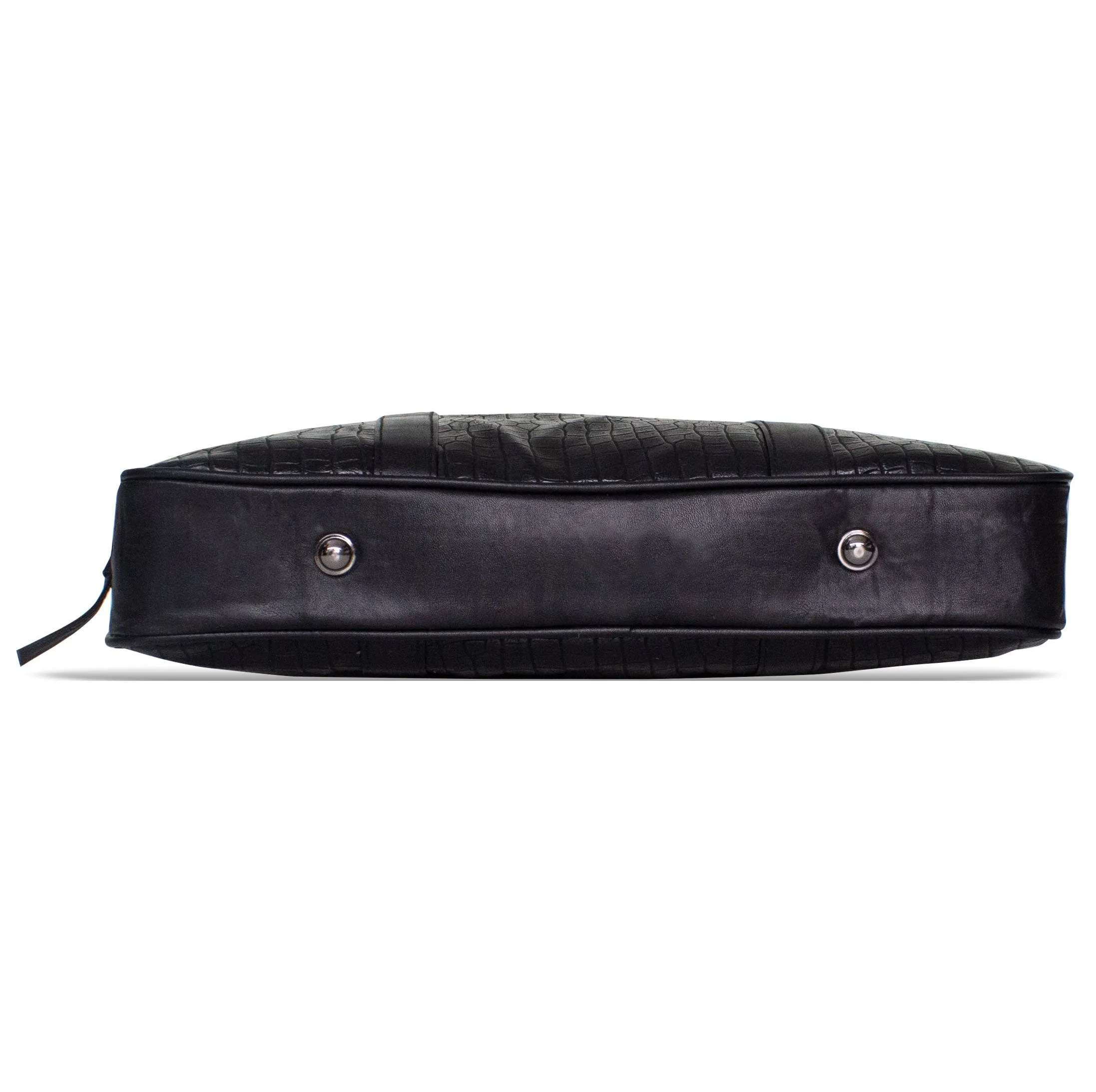 Black Vegan Leather Bag