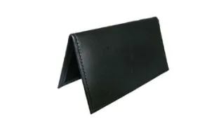 Boston Leather Check Book Cover