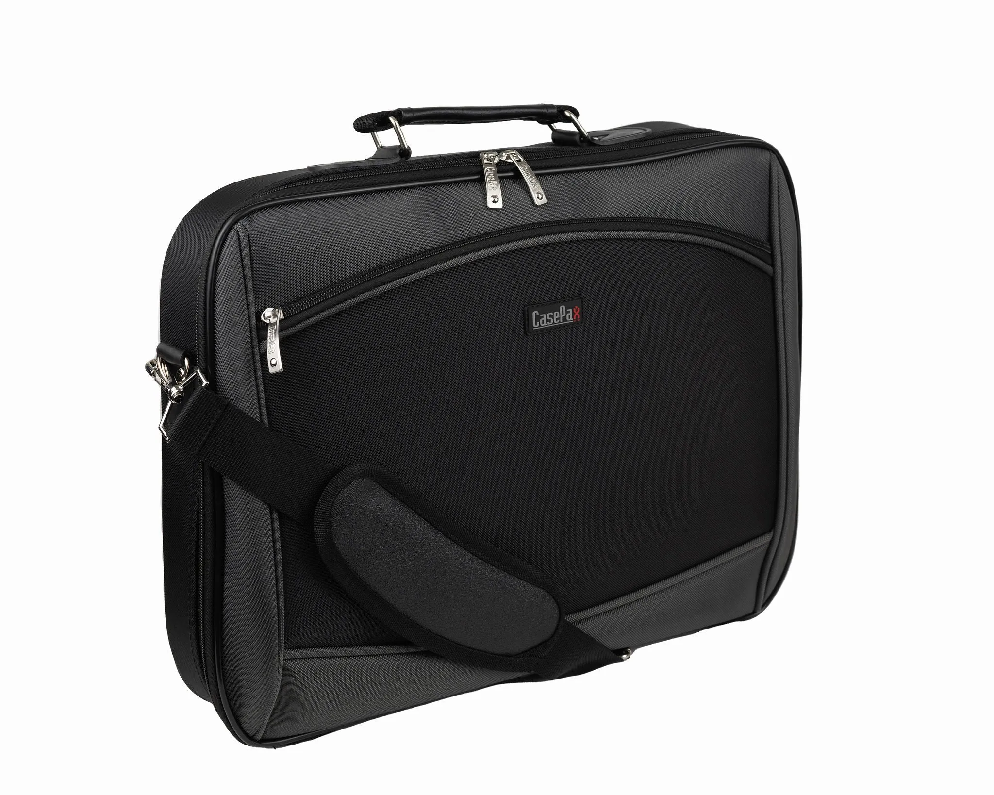 Casepax Laptop Bag 17″ Blk/grey/840d Nylon