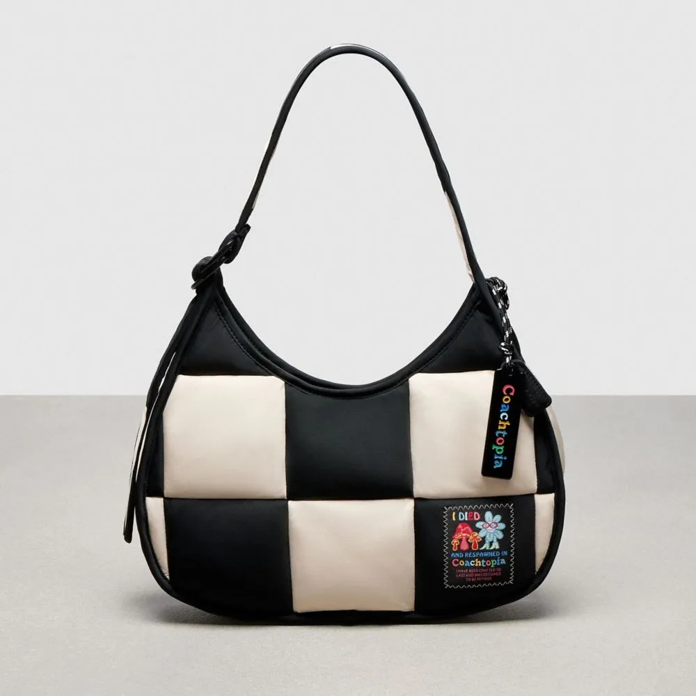 Coachtopia Loop Ergo Bag In Recycled Polyester With Checkerboard Quilting