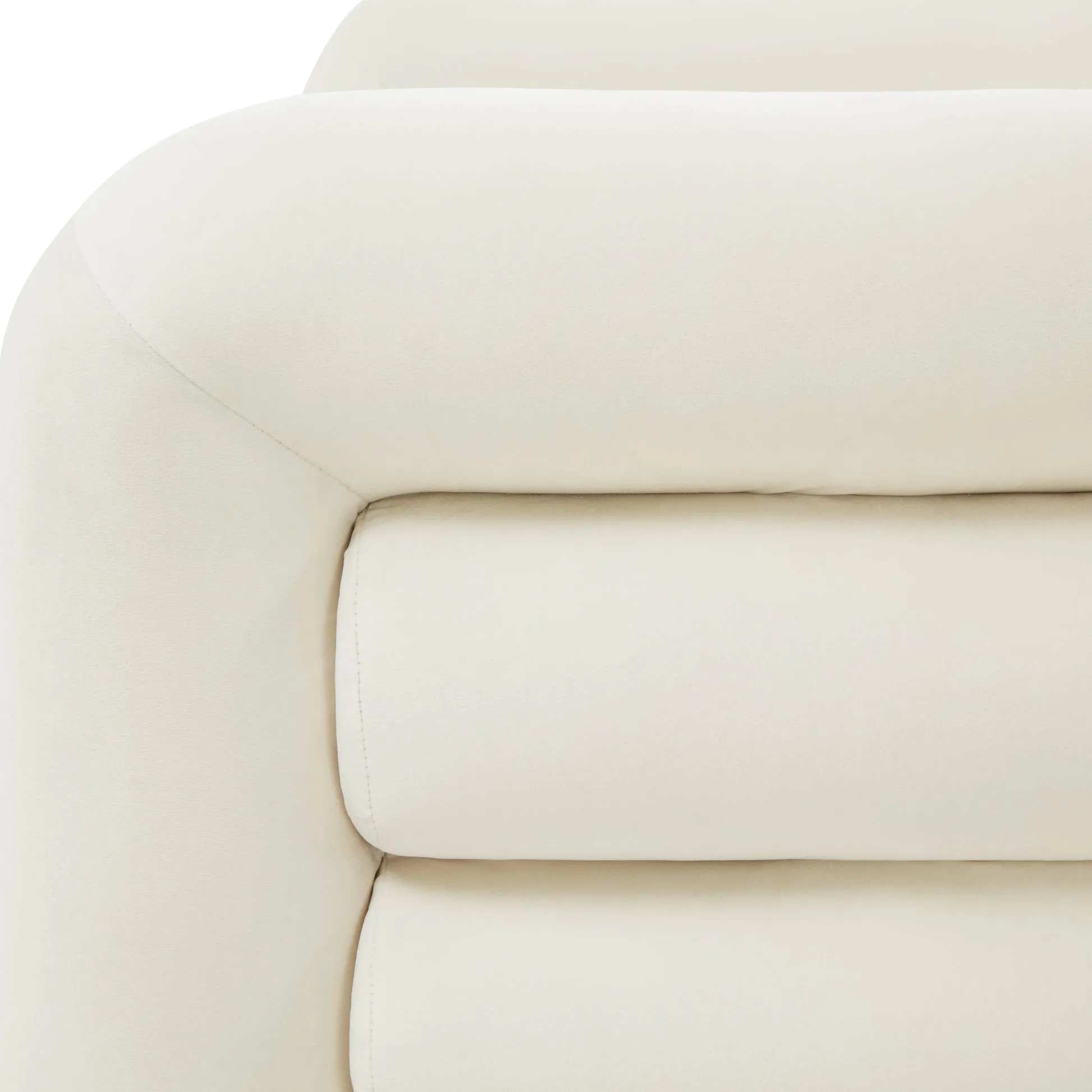 Curves Velvet Lounge Chair