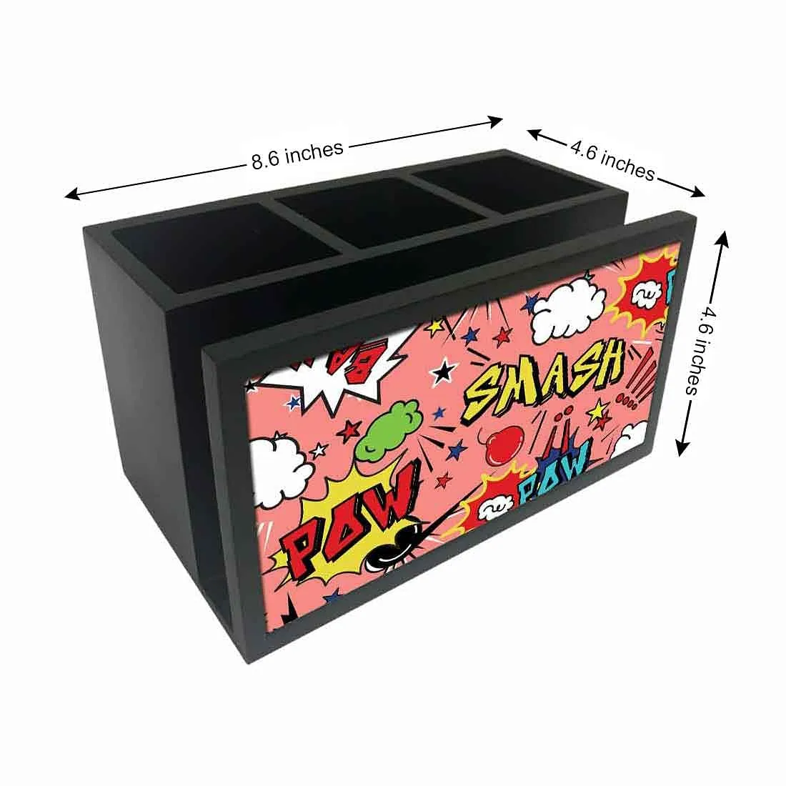 Cutlery Tissue Holder Napkin Stand -  Comic Pop Art Pin