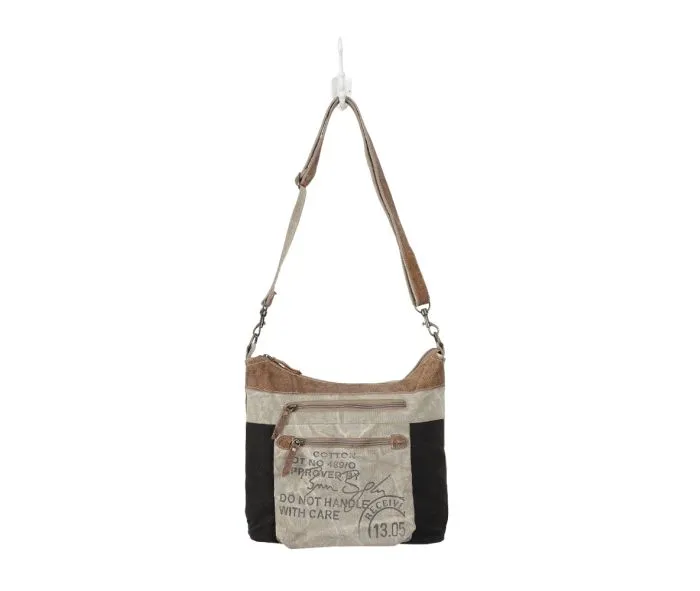 Double Zipper Shoulder Bag