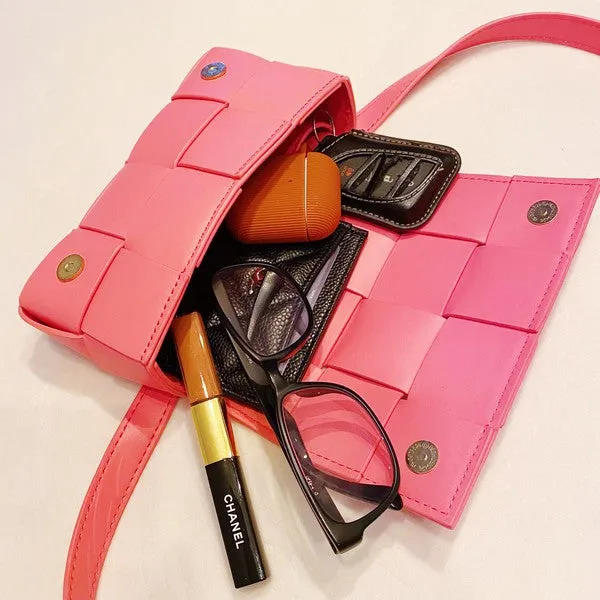 Ellison and Young Candy Cube Woven Sling Bag