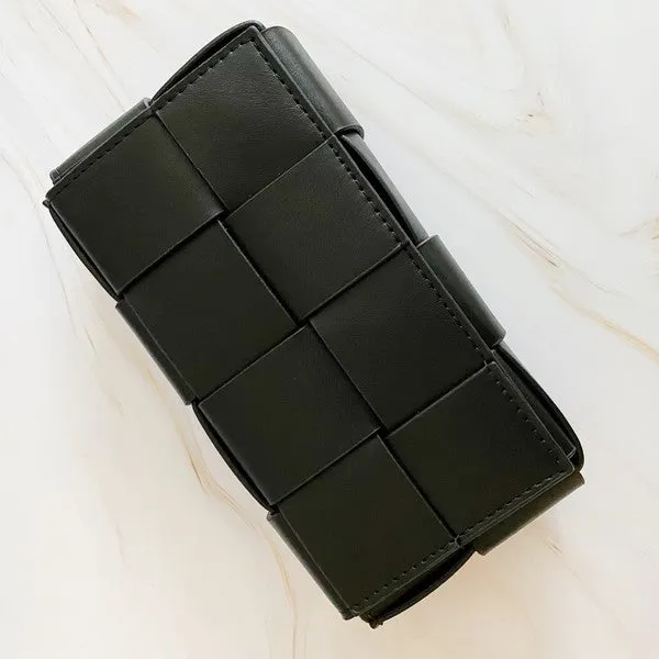 Ellison and Young Candy Cube Woven Sling Bag