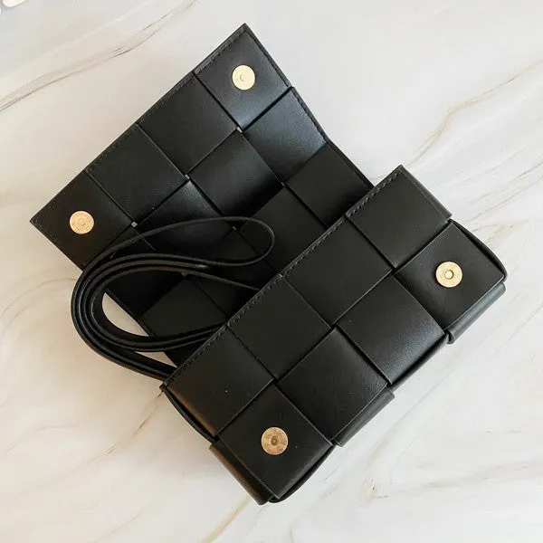 Ellison and Young Candy Cube Woven Sling Bag