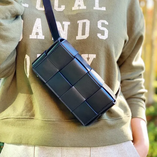 Ellison and Young Candy Cube Woven Sling Bag