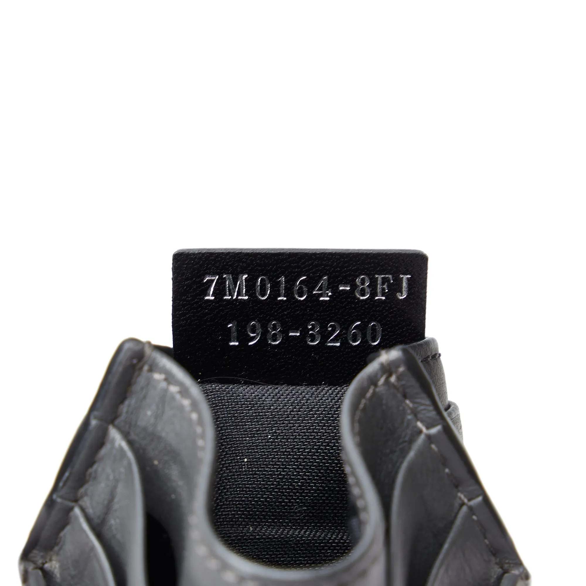 FENDI Monster Leather Card Holder