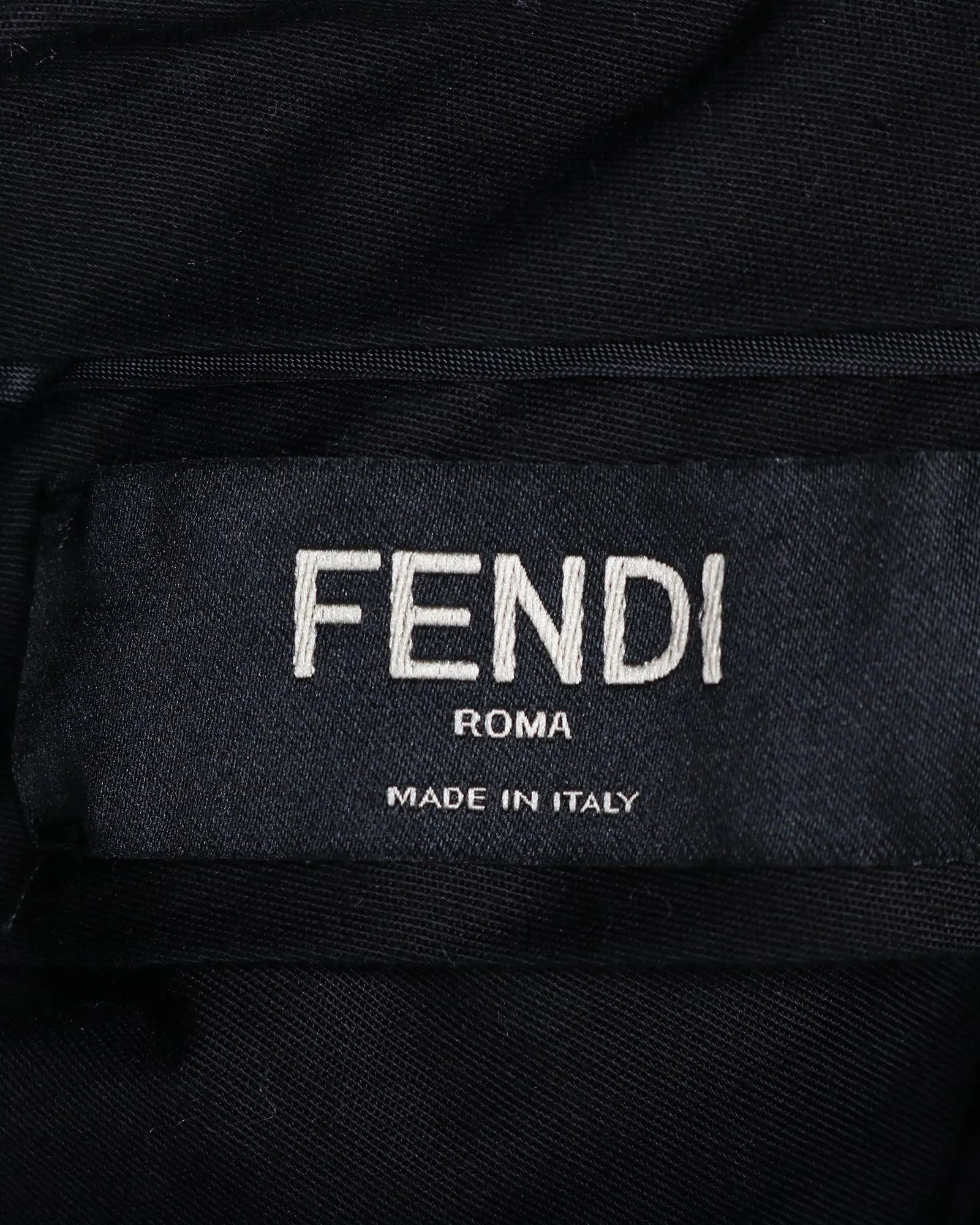 Fendi Short Pants in Black Cotton