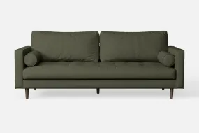 Gela 2 Seater Sofa Sage Leather