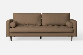 Gela 2 Seater Sofa Stone Leather