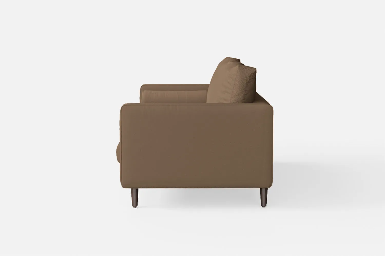 Gela 2 Seater Sofa Stone Leather