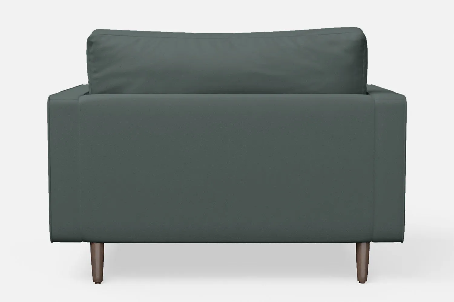 Gela Armchair Dusky Turquoise Leather