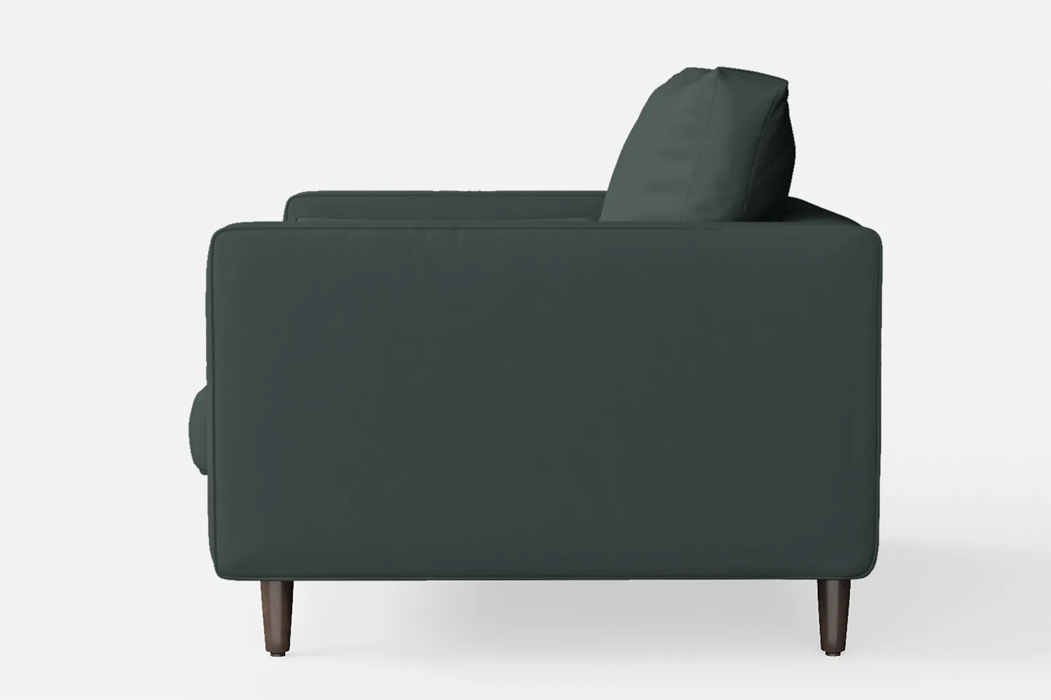 Gela Armchair Dusky Turquoise Leather