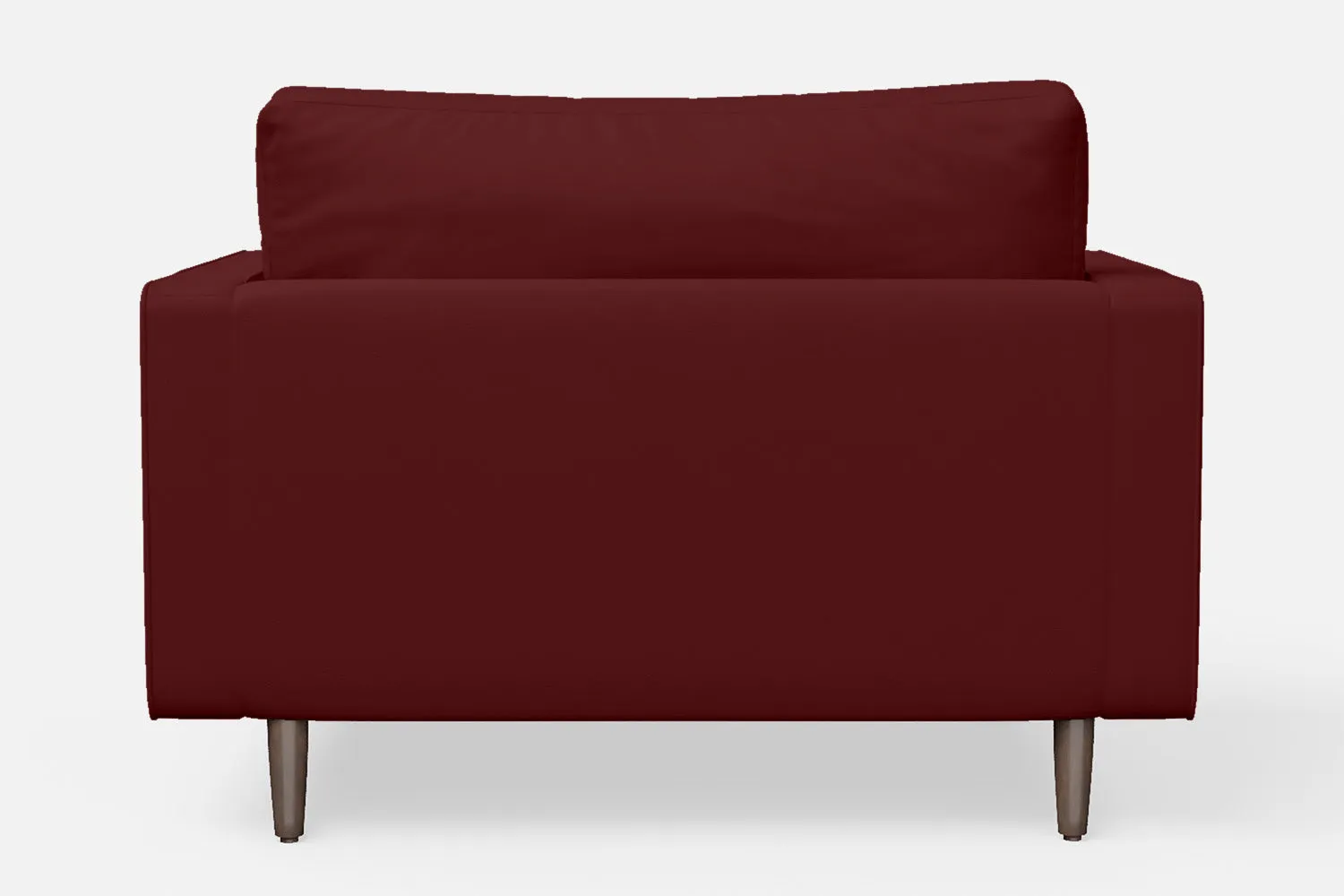 Gela Armchair Red Leather