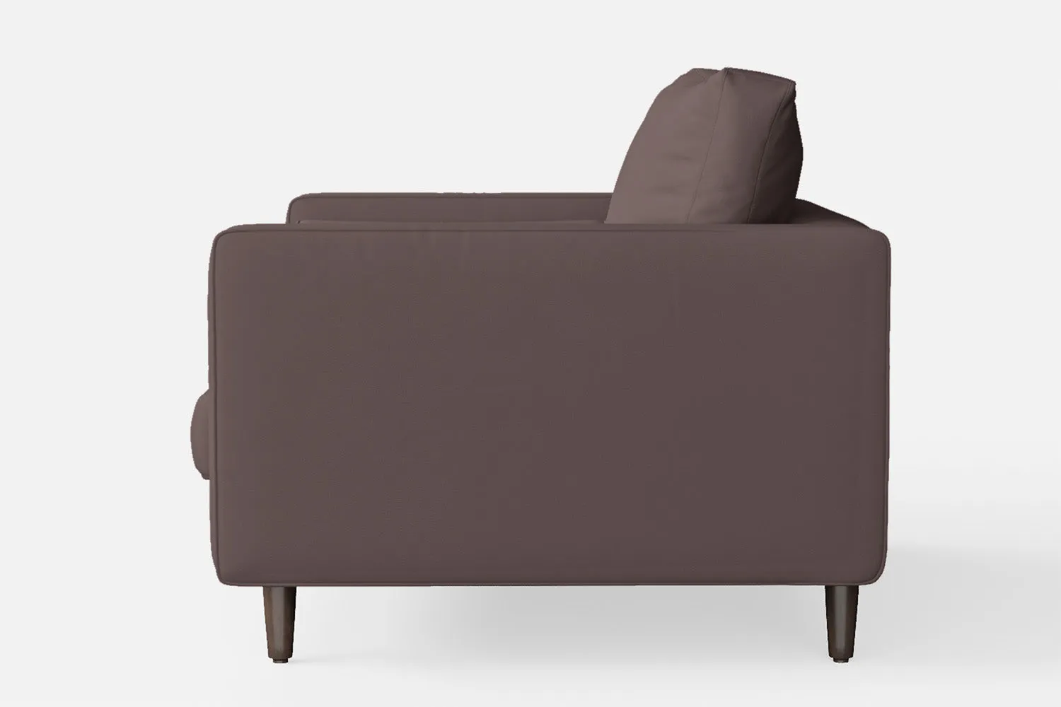 Gela Armchair Rose Taupe Leather
