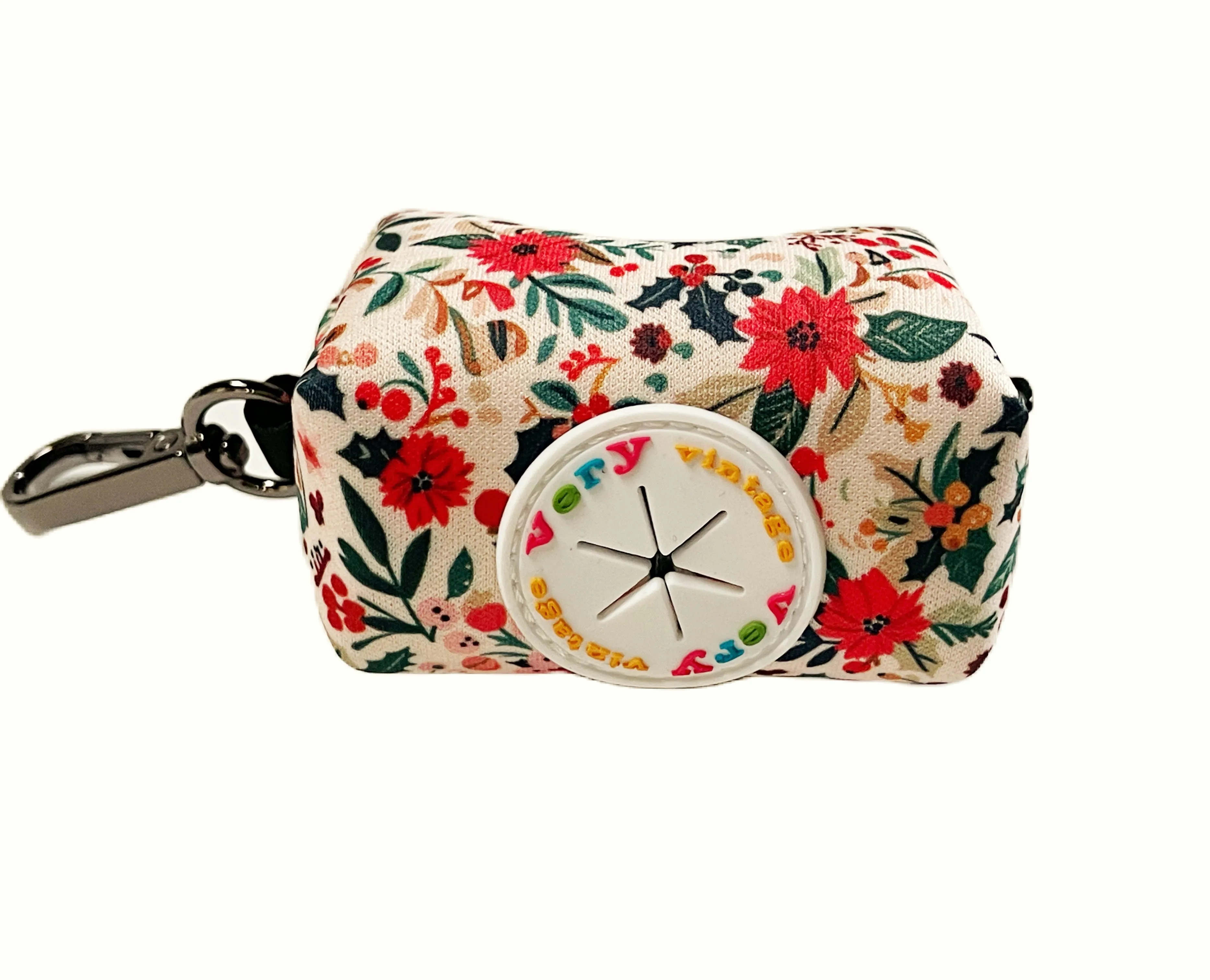 Holiday Floral - Dog Poop Bag Holder