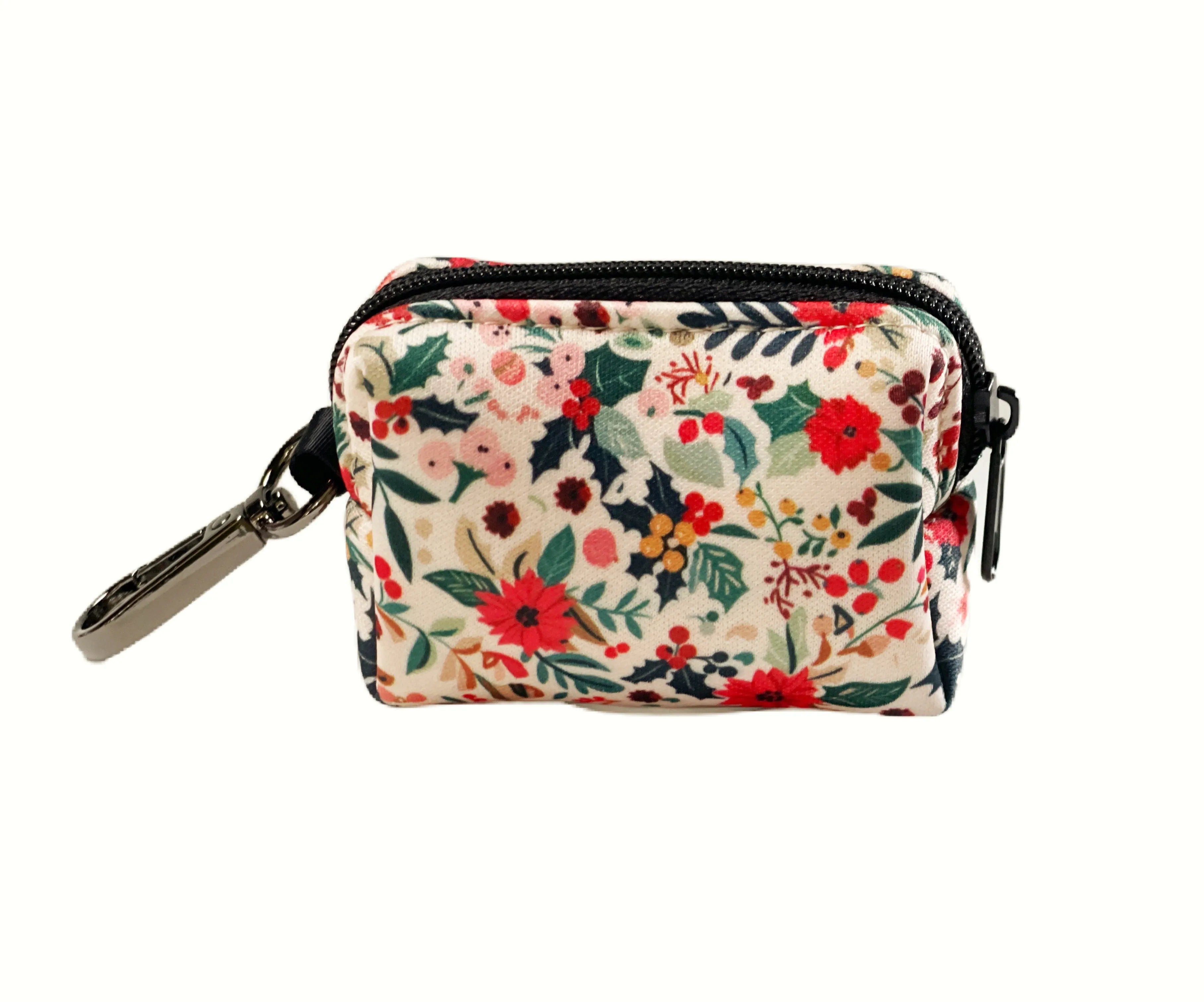 Holiday Floral - Dog Poop Bag Holder