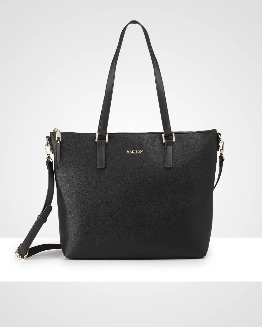 Inga Large Zip Top Tote Bag with Laptop Pocket