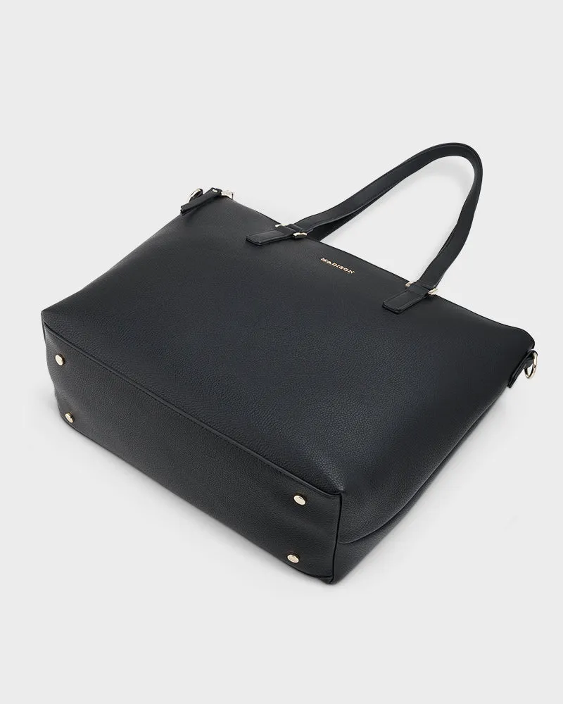 Inga Large Zip Top Tote Bag with Laptop Pocket