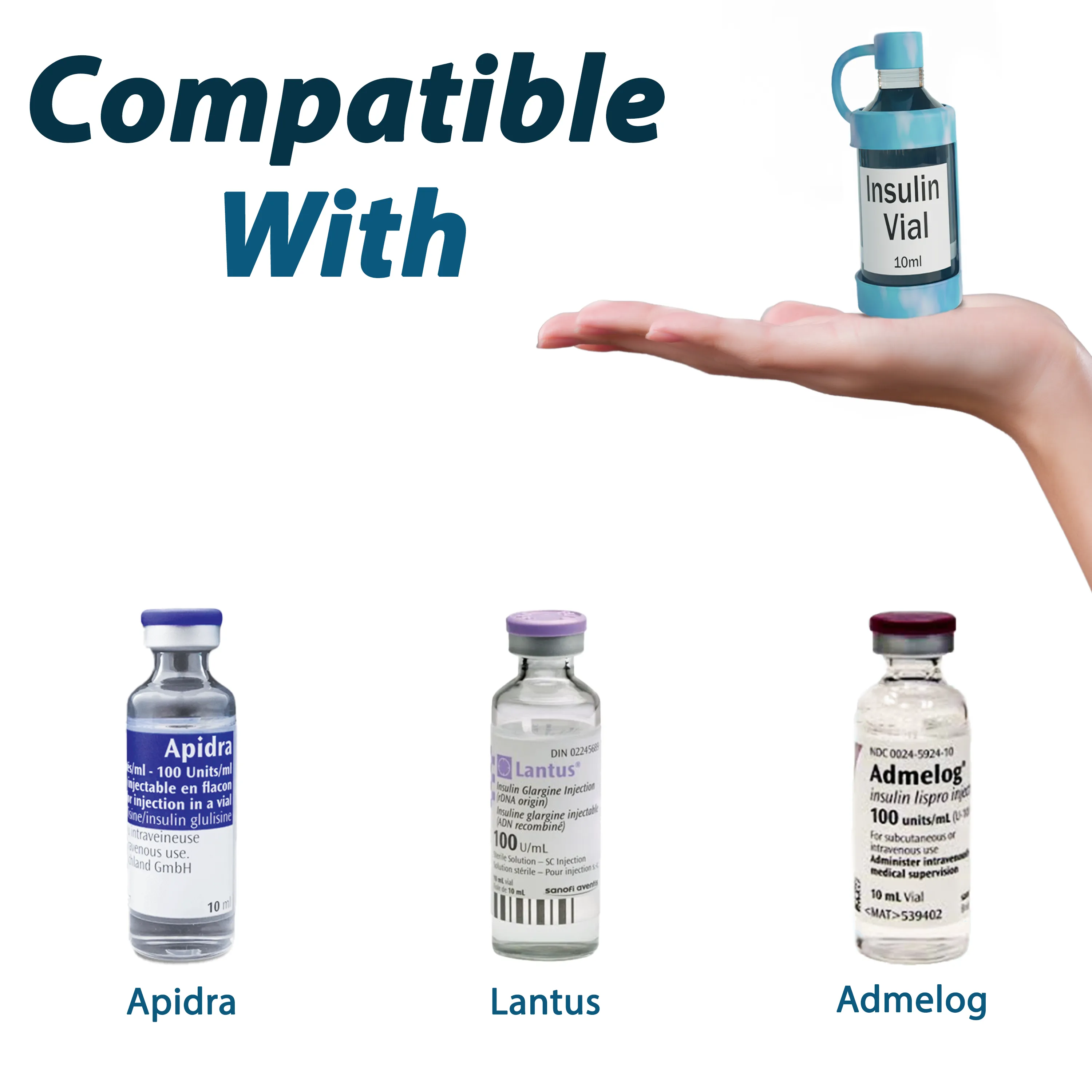 Insulin Vial Protector – Dual Pack