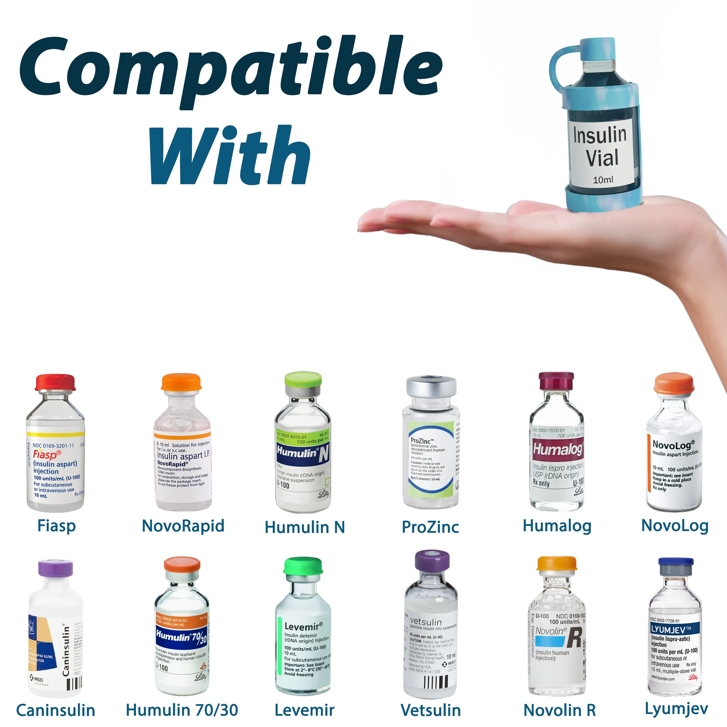 Insulin Vial Protector – Dual Pack