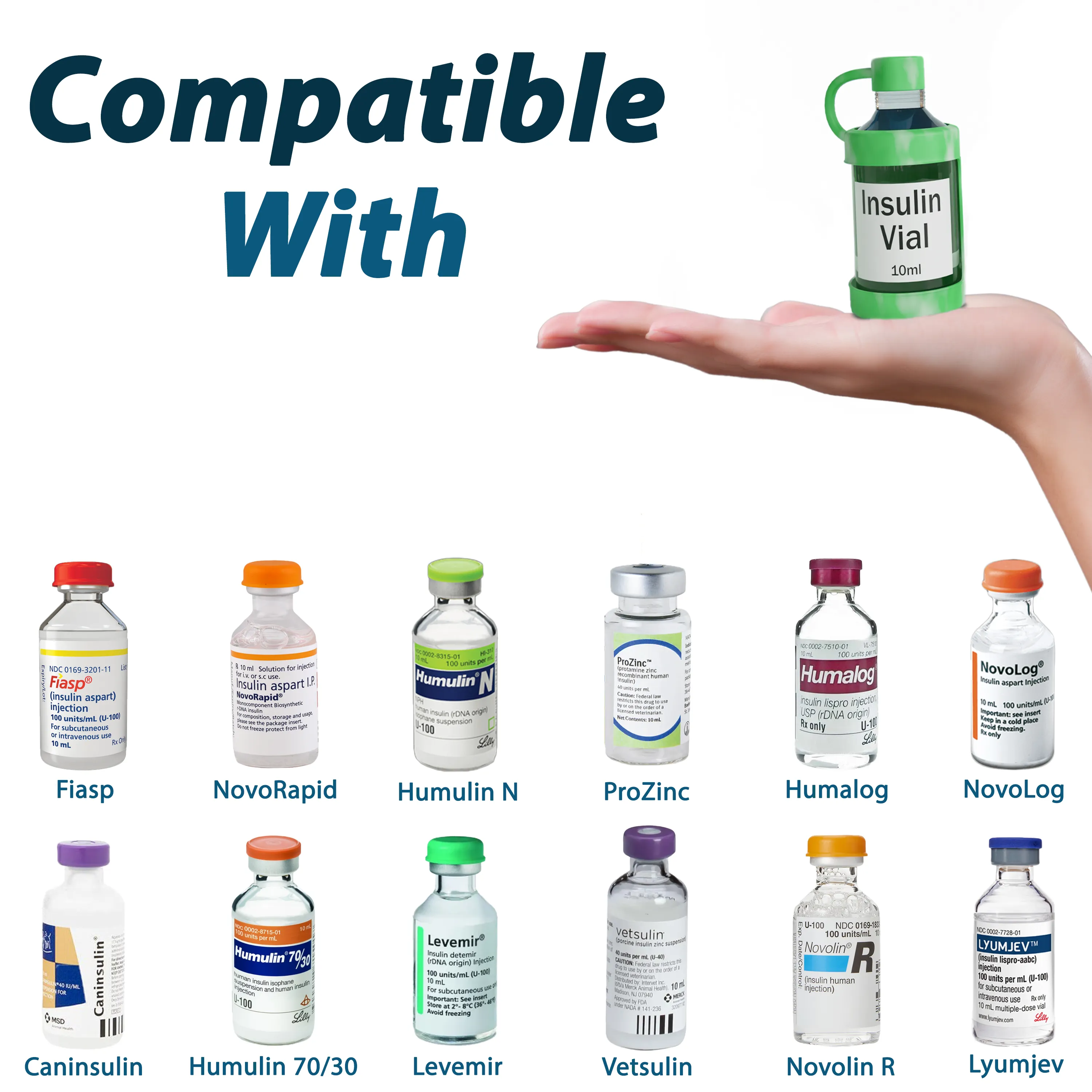 Insulin Vial Protector – Dual Pack