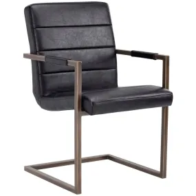 Jafar Chair, Vintage Black, Set of 2