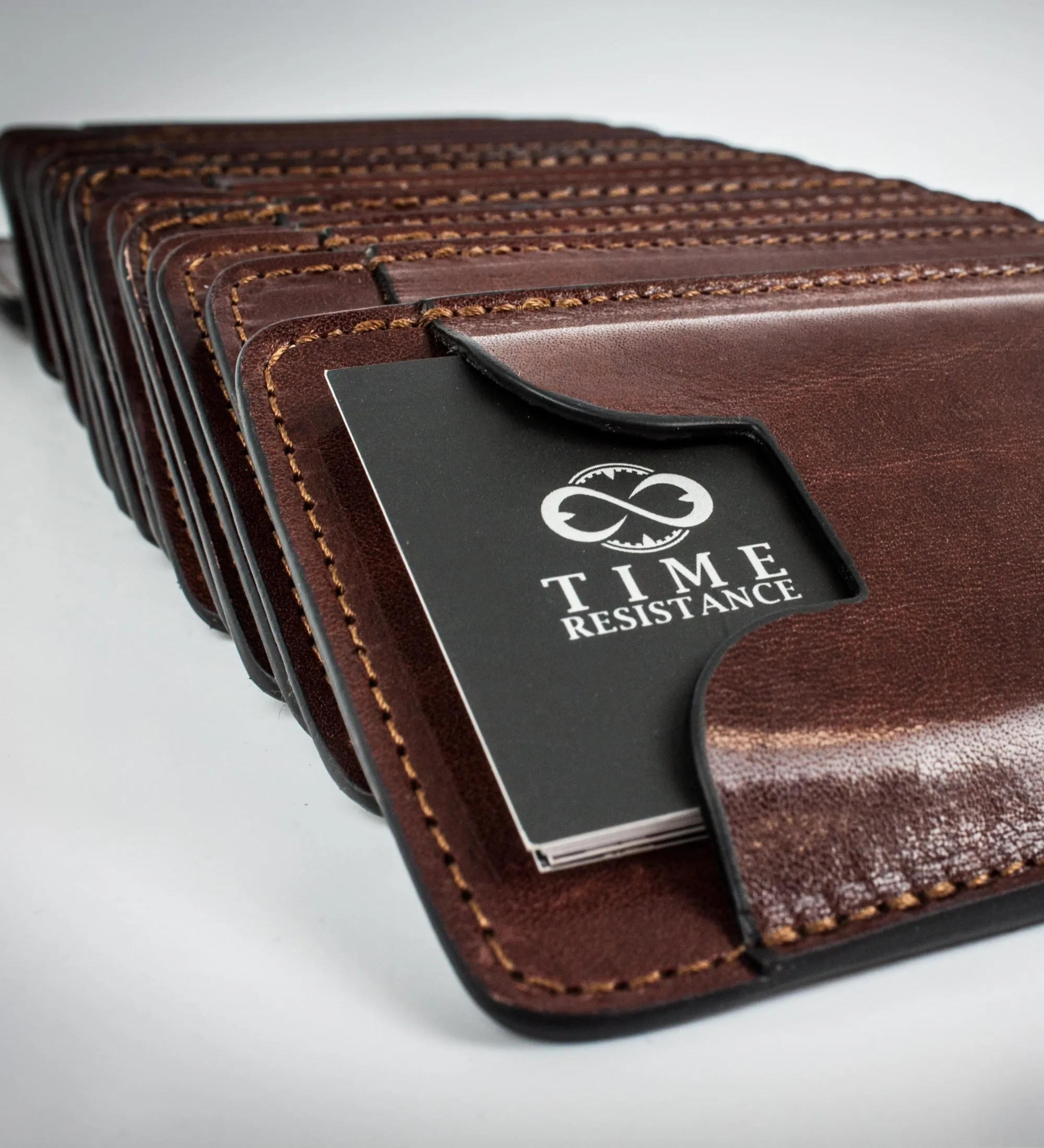 Leather Credit Card Case Business Card Case - 1984