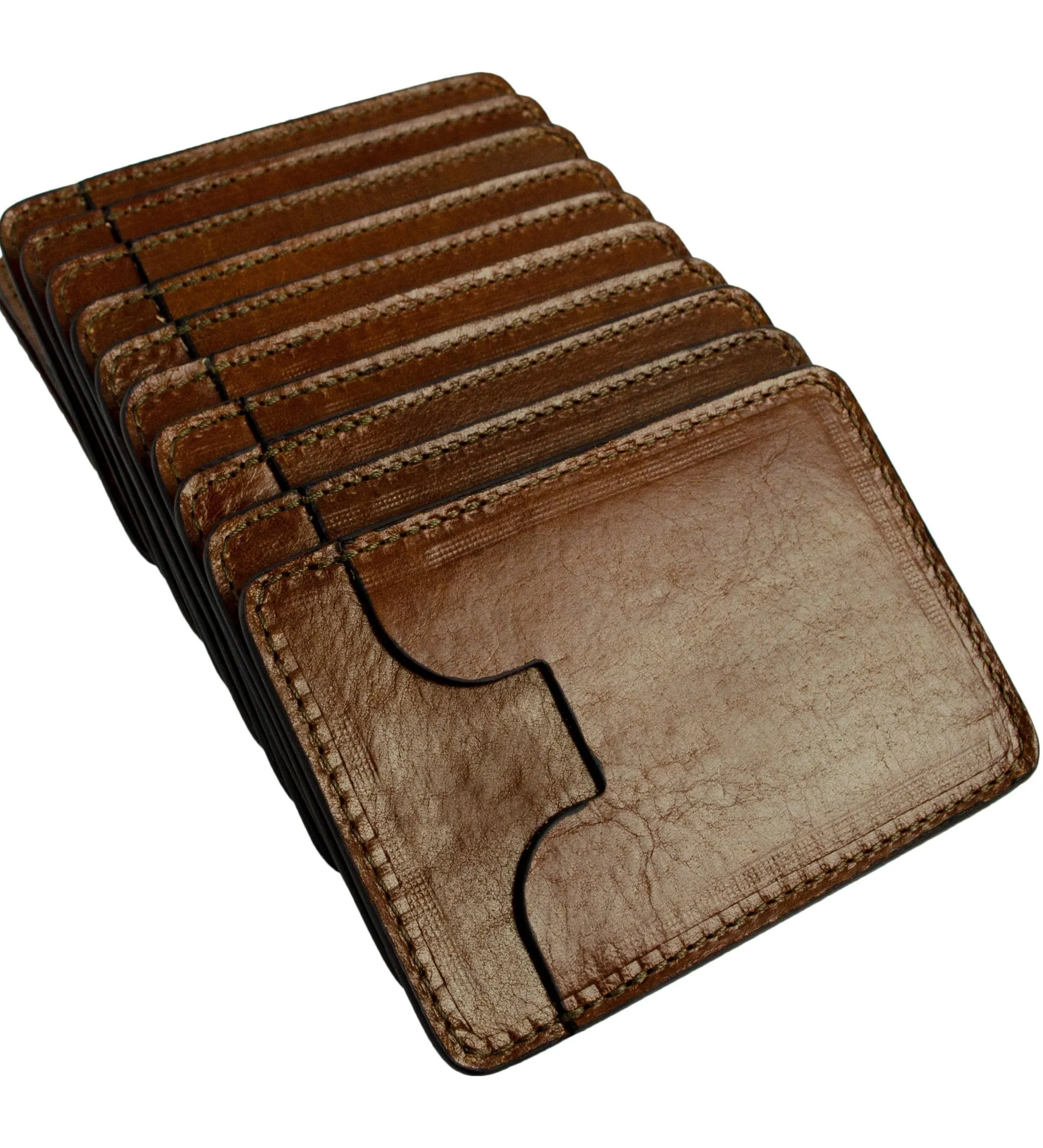 Leather Credit Card Case Business Card Case - 1984