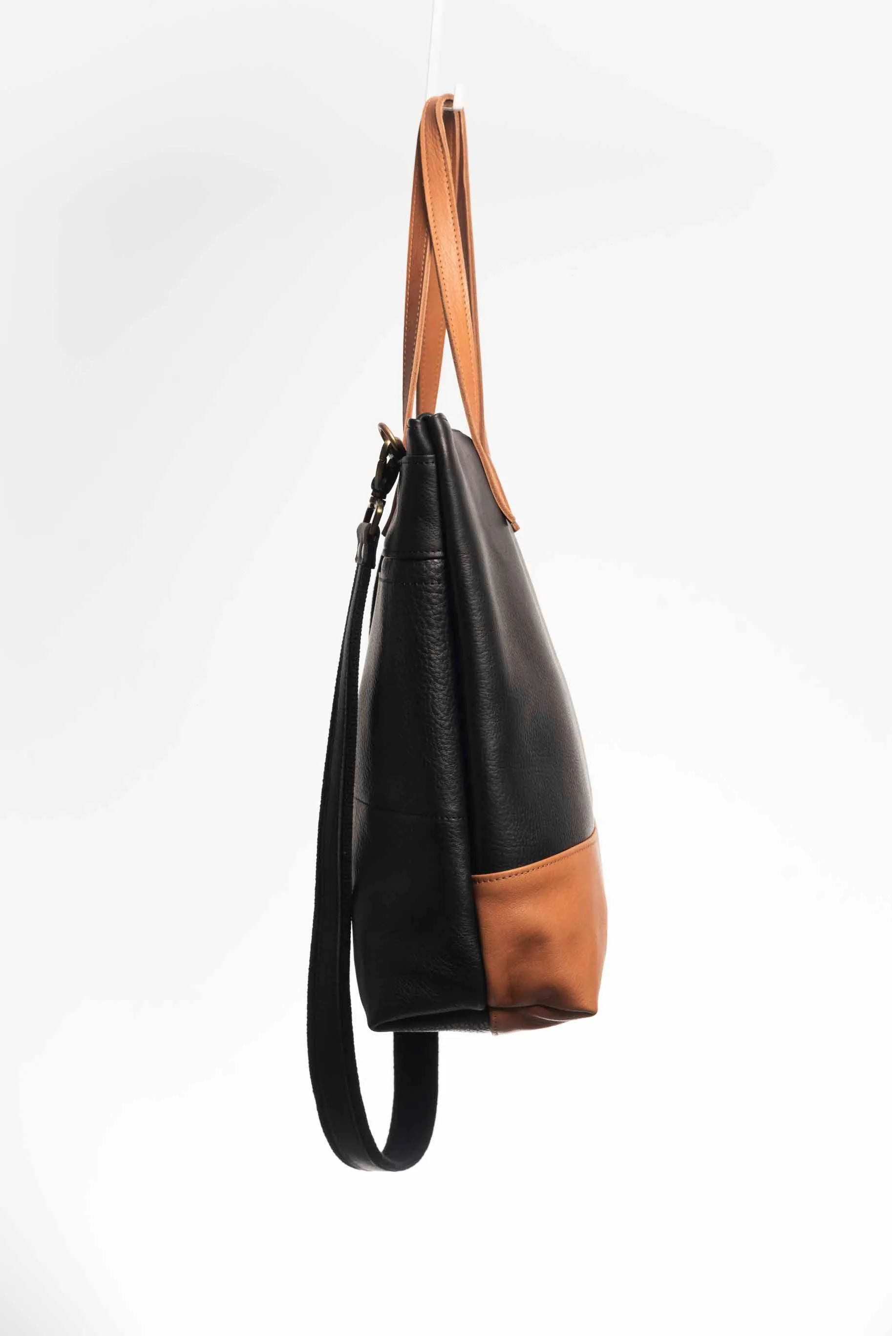 Leather tote bag - Ceibo L