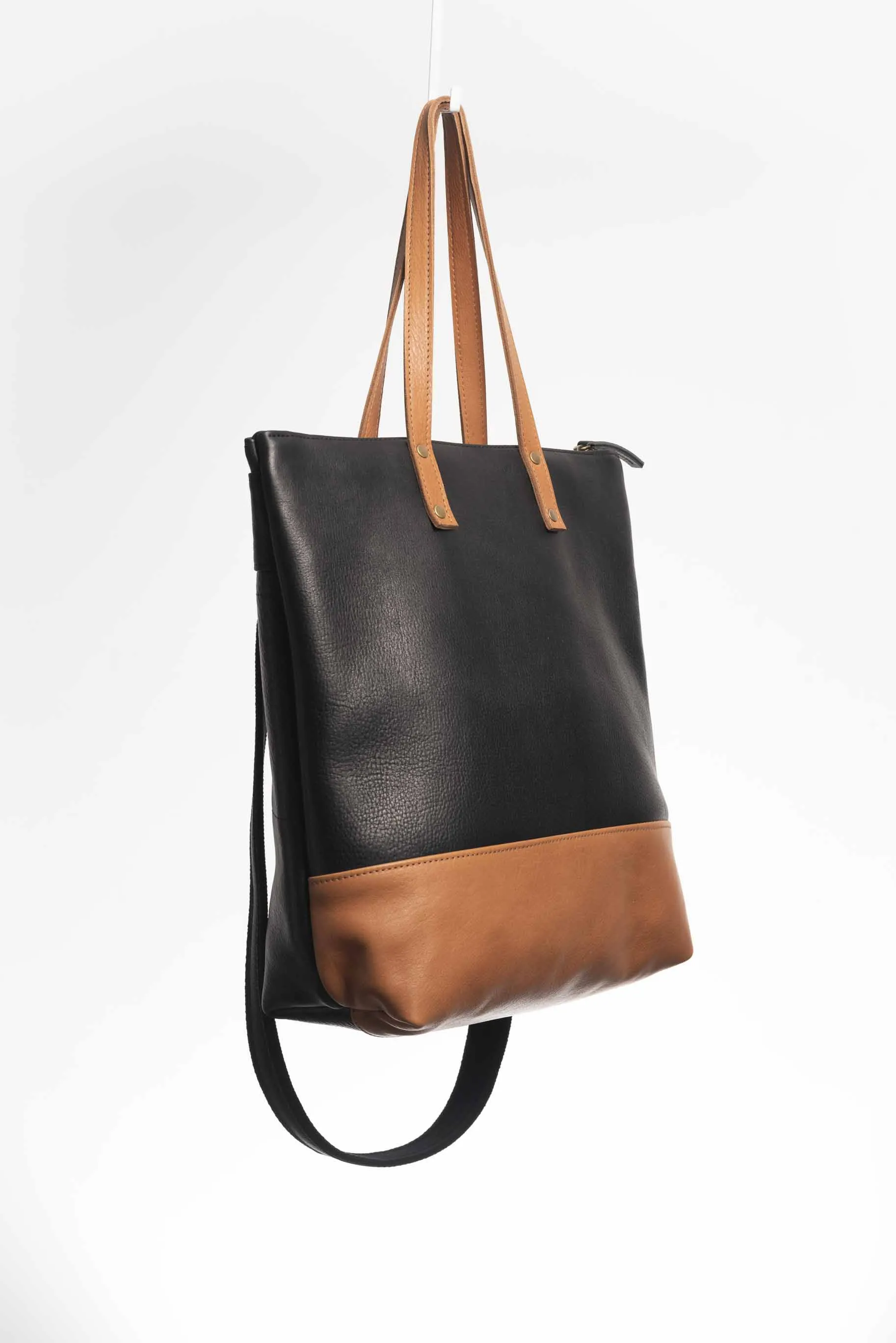 Leather tote bag - Ceibo L