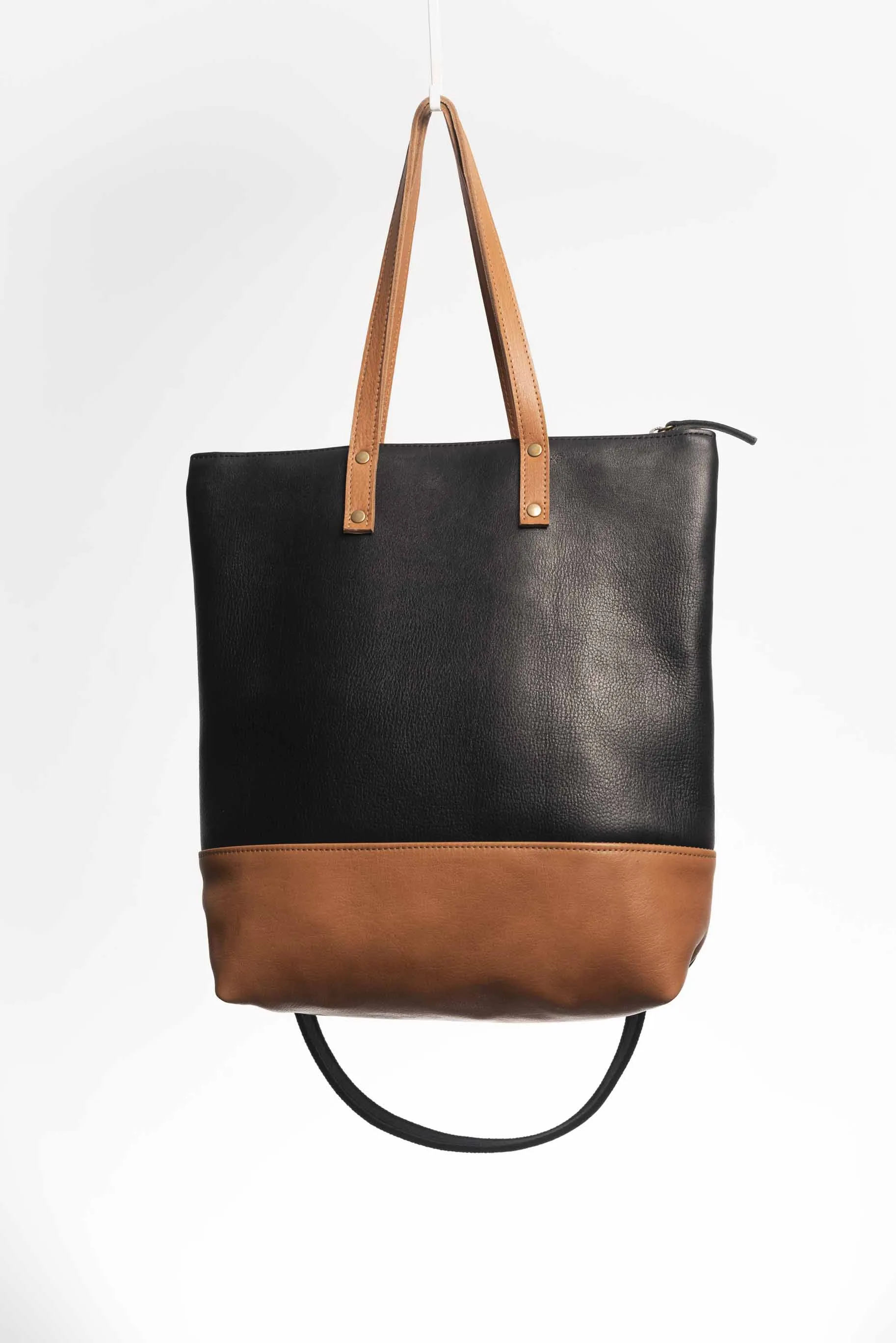 Leather tote bag - Ceibo L