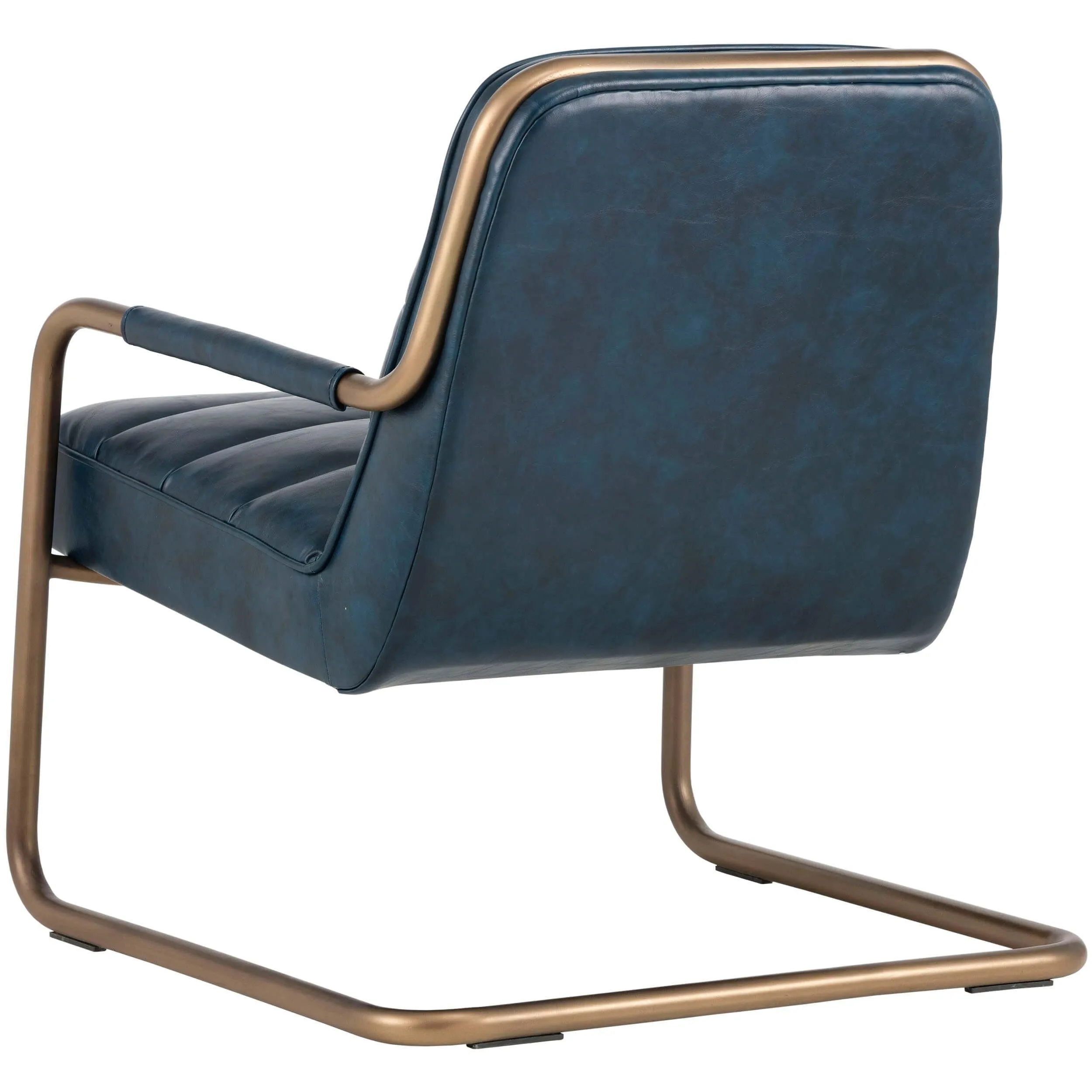 Lincoln Lounge Chair, Vintage Blue