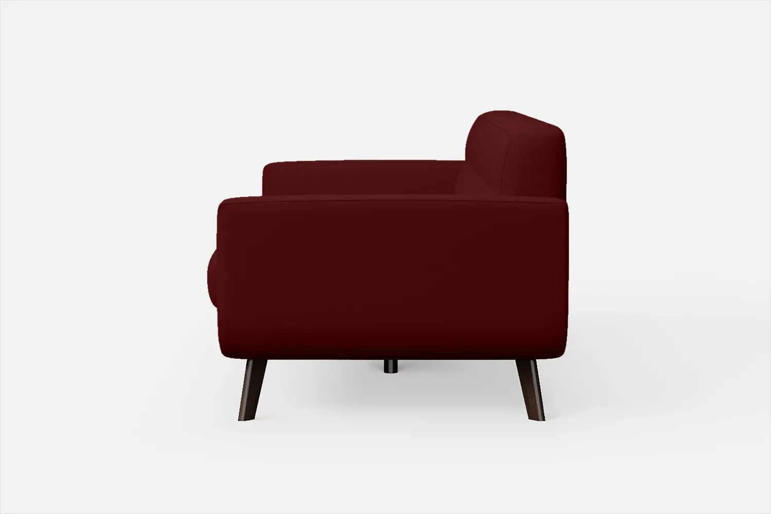 Marsela 2 Seater Sofa Red Leather