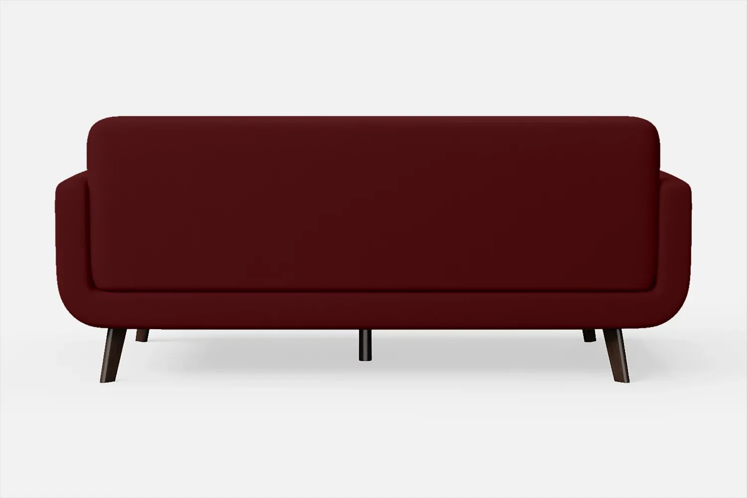 Marsela 2 Seater Sofa Red Leather