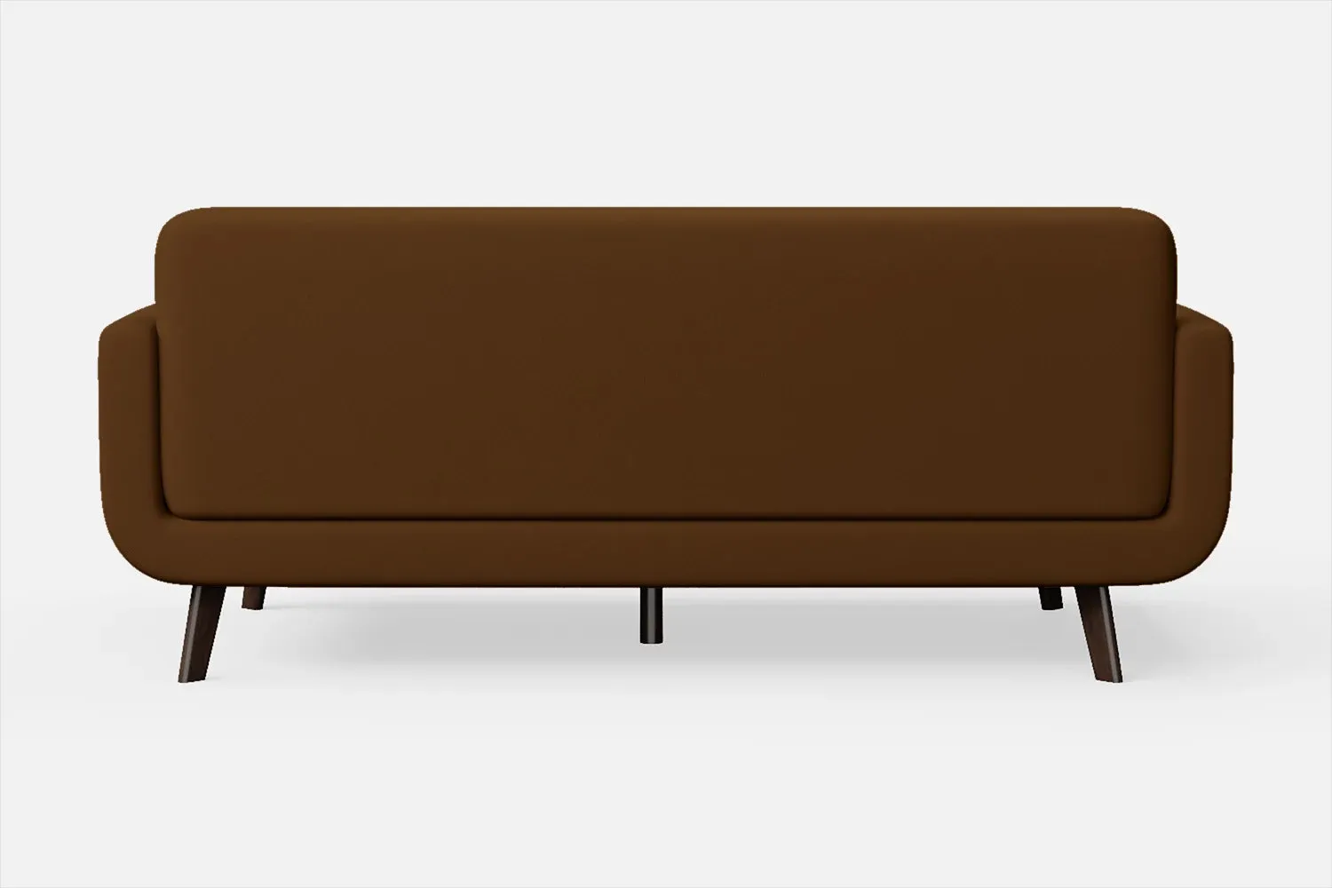 Marsela 2 Seater Sofa Walnut Brown Leather