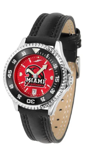 Miami Ohio Competitor Ladies Watch - AnoChrome - Color Bezel