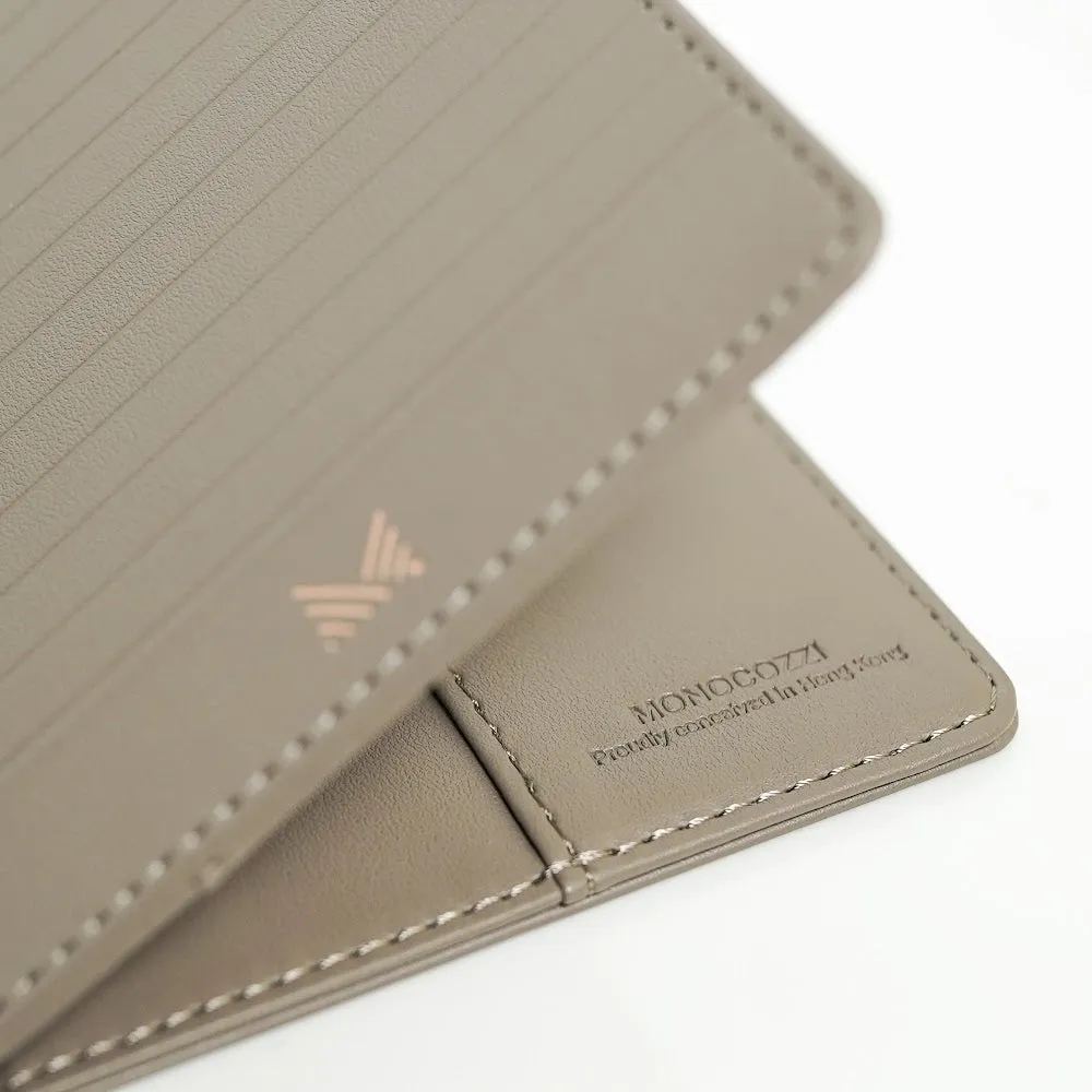 Monocozzi Lucid Refined | Premium Vegan Leather Passport Holder