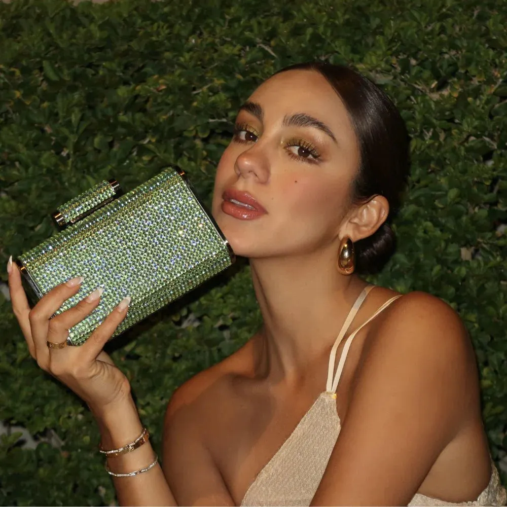 OB2107 BAE CRYSTAL CLUTCH