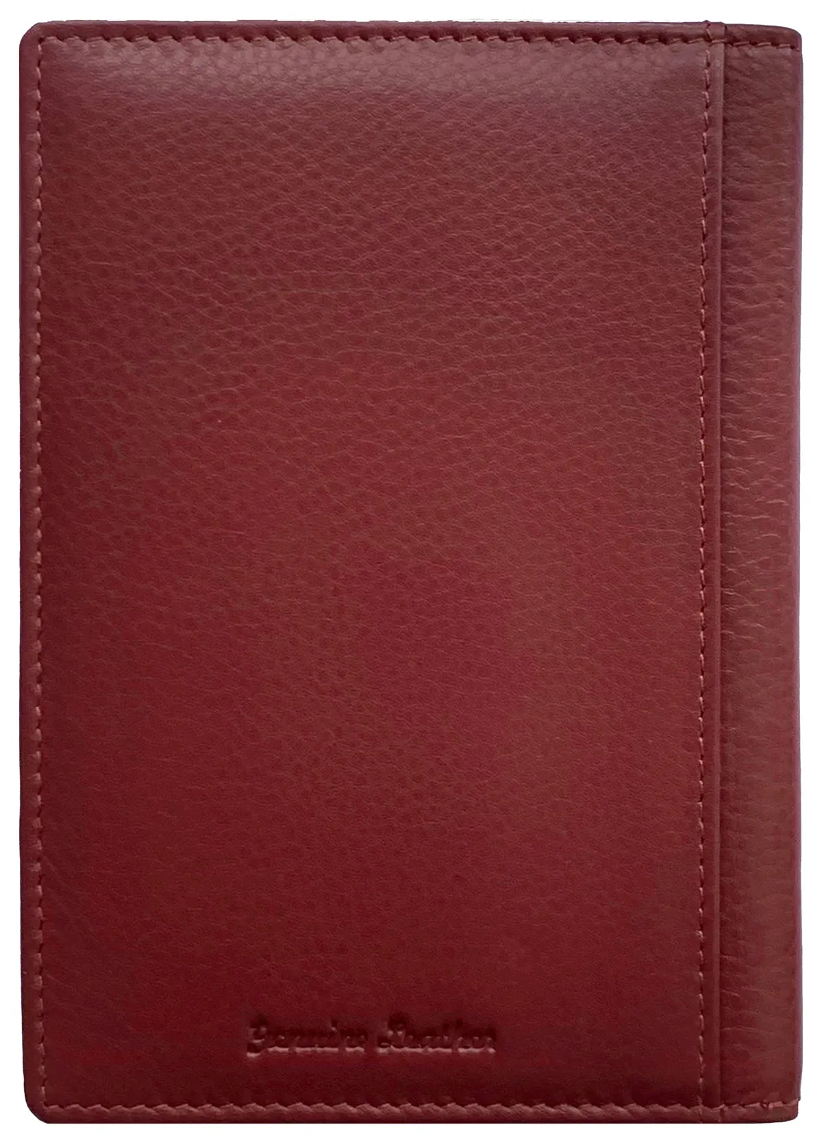Personalized Monogrammed Leather RFID Passport Wallet and Luggage Tag