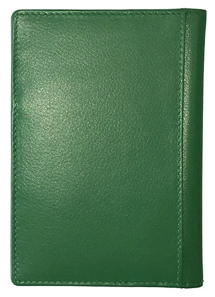 Personalized Monogrammed Leather RFID Passport Wallet and Luggage Tag