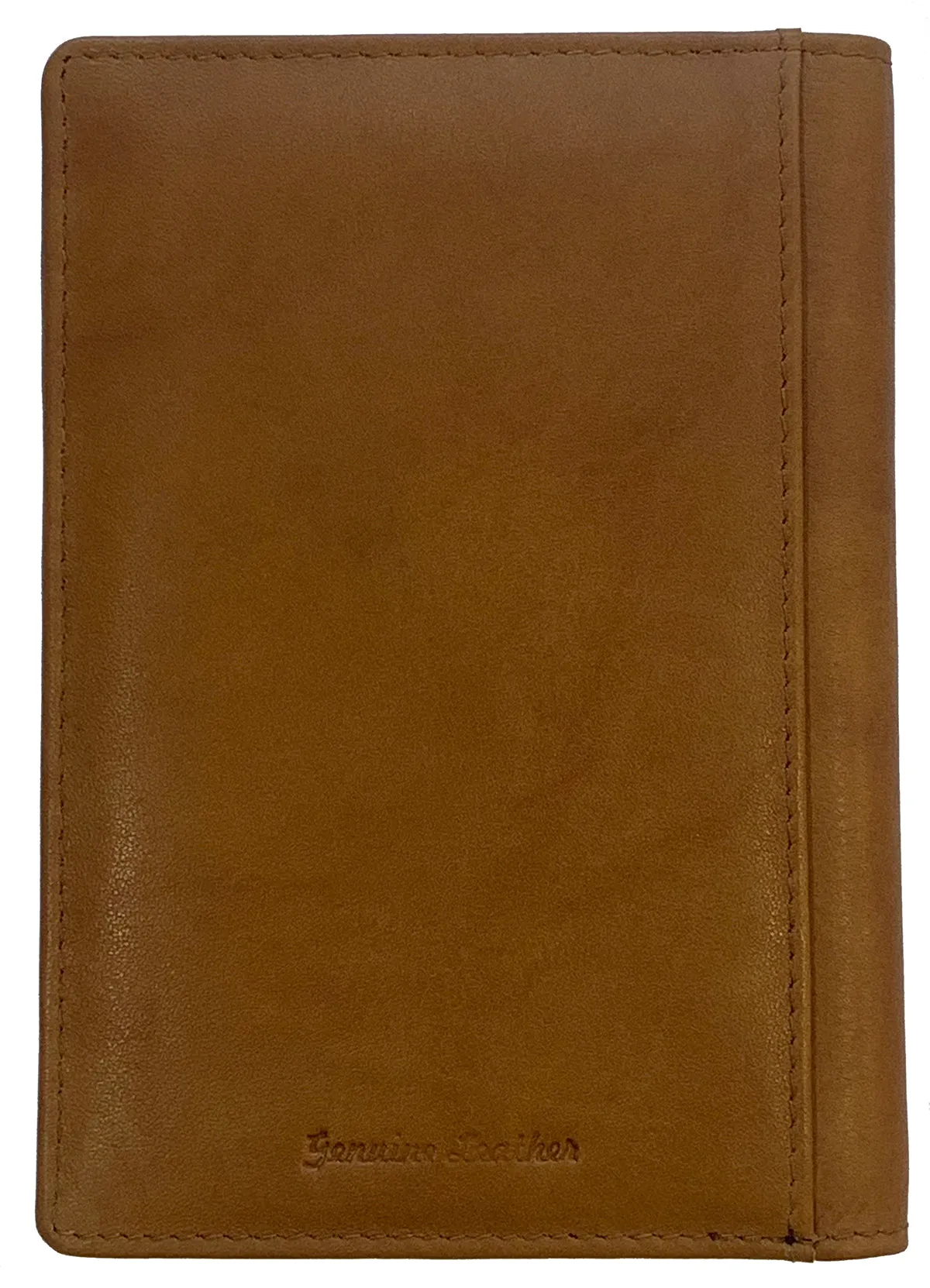 Personalized Monogrammed Leather RFID Passport Wallet and Luggage Tag